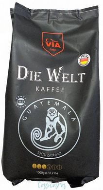 Кофе в зернах Via Kaffee Die Welt Kaffee Guatemala 1 кг