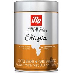 Кофе в зернах ILLY Monoarabica Ethiopia 250 г ж/б