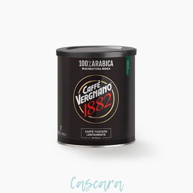 Кава мелена Caffe Vergnano Macinato Lattina 100% Arabica 250 г з/б
