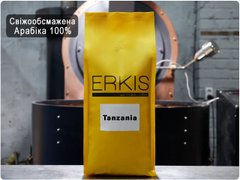 Кофе в зернах ERKIS Танзания АА 1 кг