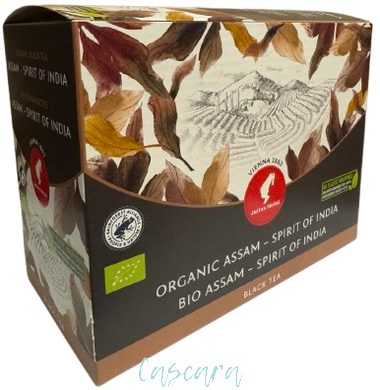 Чорний чай Julius Meinl ORGANIC BIO ASSAM SPIRIT OF INDIA 20 пакетів