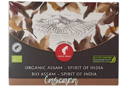 Чорний чай Julius Meinl ORGANIC BIO ASSAM SPIRIT OF INDIA 20 пакетів