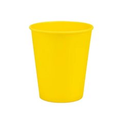 Бумажный стакан желтый 110 мл 50 шт