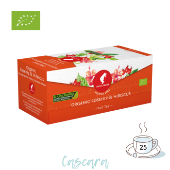Чай Julius Meinl органічний Шипшина гібіскус 25 пакетиків