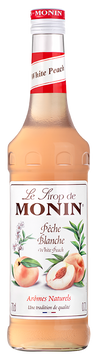 Сироп Monin WHITE PEACH Білий Персик 700 мл 6 шт