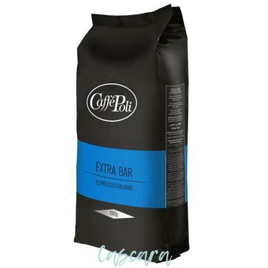 Кава в зернах Caffe Poli Extra Bar 1 кг