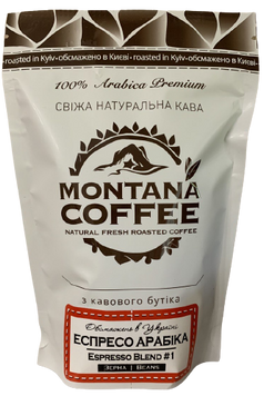 Кофе в зернах Montana Coffee ЭСПРЕССО БЛЕНД 150 г