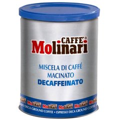 Кофе молотый Caffe Molinari Five stars decaffeinato 250 г ж/б