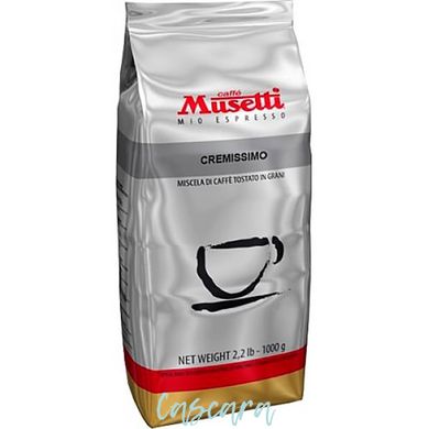 Кофе в зернах Caffe Musetti Cremissimo 1 кг