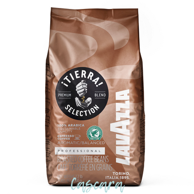 Кава в зернах Lavazza Tierra Selection Arabica 100% 1 кг