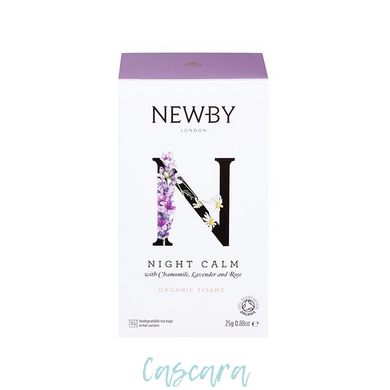 Травяной чай Newby Найт Калм 25 пакетиков