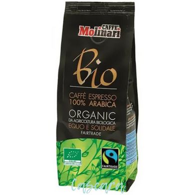Кава мелена Caffe Molinari Біо Органік 100% арабіка 250 г
