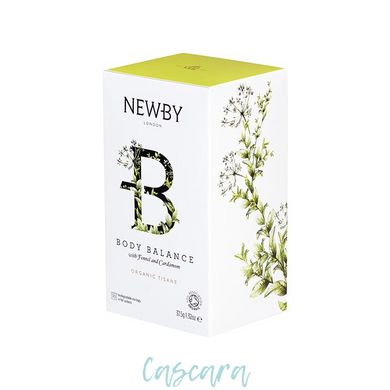 Трав'яний чай Newby Боді баланс 25 пакетиків