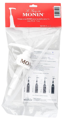 Помпа-дозатор для сиропу Monin під пляшку 1 л скло