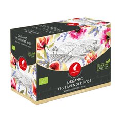 Белый чай Julius Meinl Bio Инжир Лаванда Роза 20 пакетов