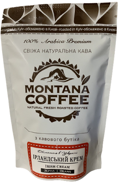 Кофе в зернах Montana Coffee ИРЛАНДСКИЙ КРЕМ 150 г