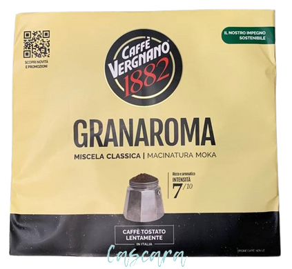 Кава мелена Caffe Vergnano 1882 Granаroma 500 г