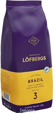 Кава в зернах Lofbergs Brazil 1 кг
