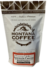 Кава в зернах Montana Coffee БРАЗИЛІЯ САНТОС 150 г