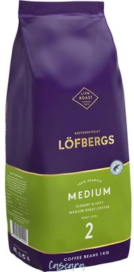 Кофе в зернах Lofbergs Medium 1 кг