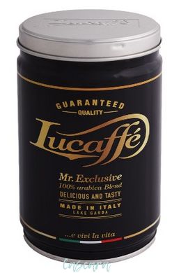 Кава в зернах Lucaffe Mr.Exclusive 250 г з/б