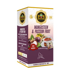 Чорний чай Rivon Mangosteen & Passion fruit BOPF 25 конвертів