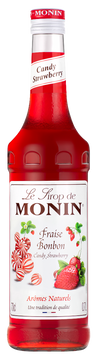 Сироп Monin CANDY STRAWBERRY Полунична цукерка 700 мл 6 шт