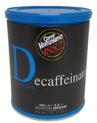 Кофе молотый Caffe Vergnano 1882 Decaffeinato 250 г ж/б