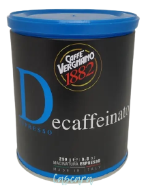 Кава мелена Caffe Vergnano 1882 Decaffeinato 250 г з/б