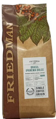Кава в зернах Friedman BRASIL IPANEMA DULCE 1 кг