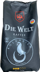 Кава в зернах Via Kaffee Die Welt Kaffee Kolumbien 1 кг