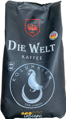 Кофе в зернах Via Kaffee Die Welt Kaffee Kolumbien 1 кг