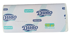 Бумажные полотенца ДИВО Бизнес Optimal белые 150 шт