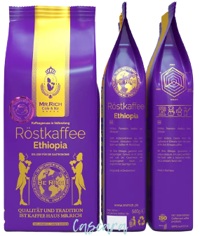 Кава в зернах Mr.Rich Ethiopia 500 г
