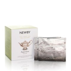 Трав'яний чай Newby М'ята Перцева 15 шовкових пірамідок