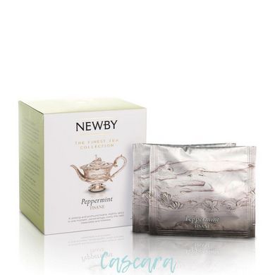Травяной чай Newby Мята Перечная 15 шелковых пирамидок