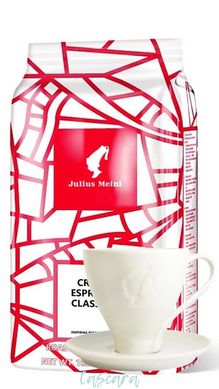 Подарунковий набір кави Julius Meinl Crema Espresso Classico 1кг з брендованою чашкою Julius Meinl Espresso