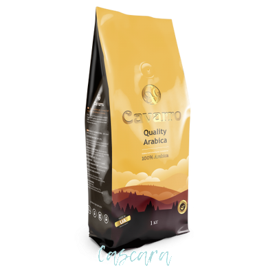 Кава в зернах Cavarro Quality Arabica 1 кг