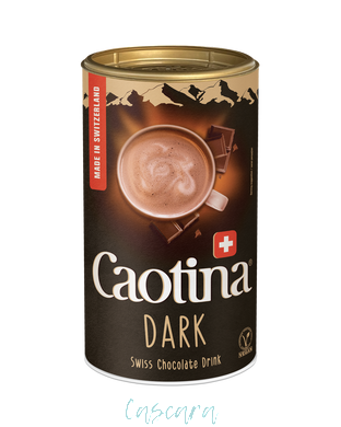 Темний швейцарський гарячий шоколад CAOTINA Dark 500 г