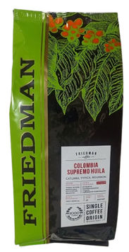 Кава в зернах Friedman COLOMBIA SUPREMO HUILA 1 кг