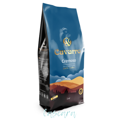 Кава в зернах Cavarro Cremoso 1 кг