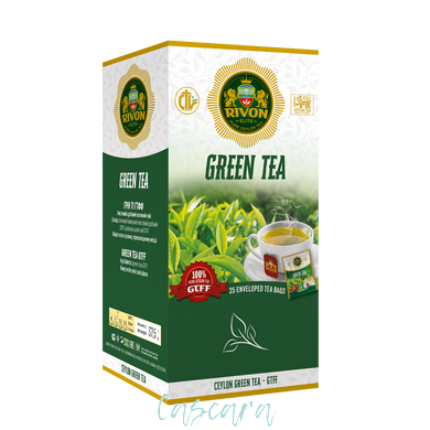 Зелений чай Rivon Green Tea GTFF 25 конвертів