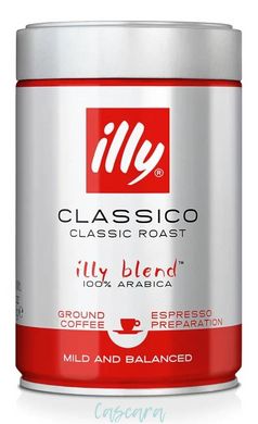 Кофе молотый ILLY Espresso Classico 250 г ж/б