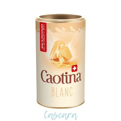 Белый швейцарский горячий шоколад CAOTINA Blanc 500 г
