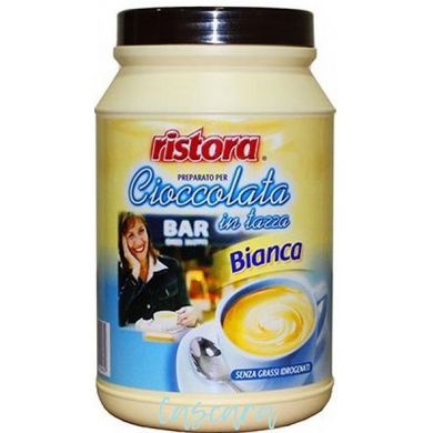 Густий гарячий білий шоколад Ristora у банці 800 г