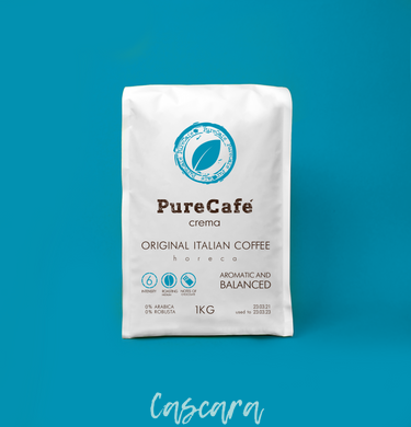 Кава в зернах PureCafe Crema 1 кг